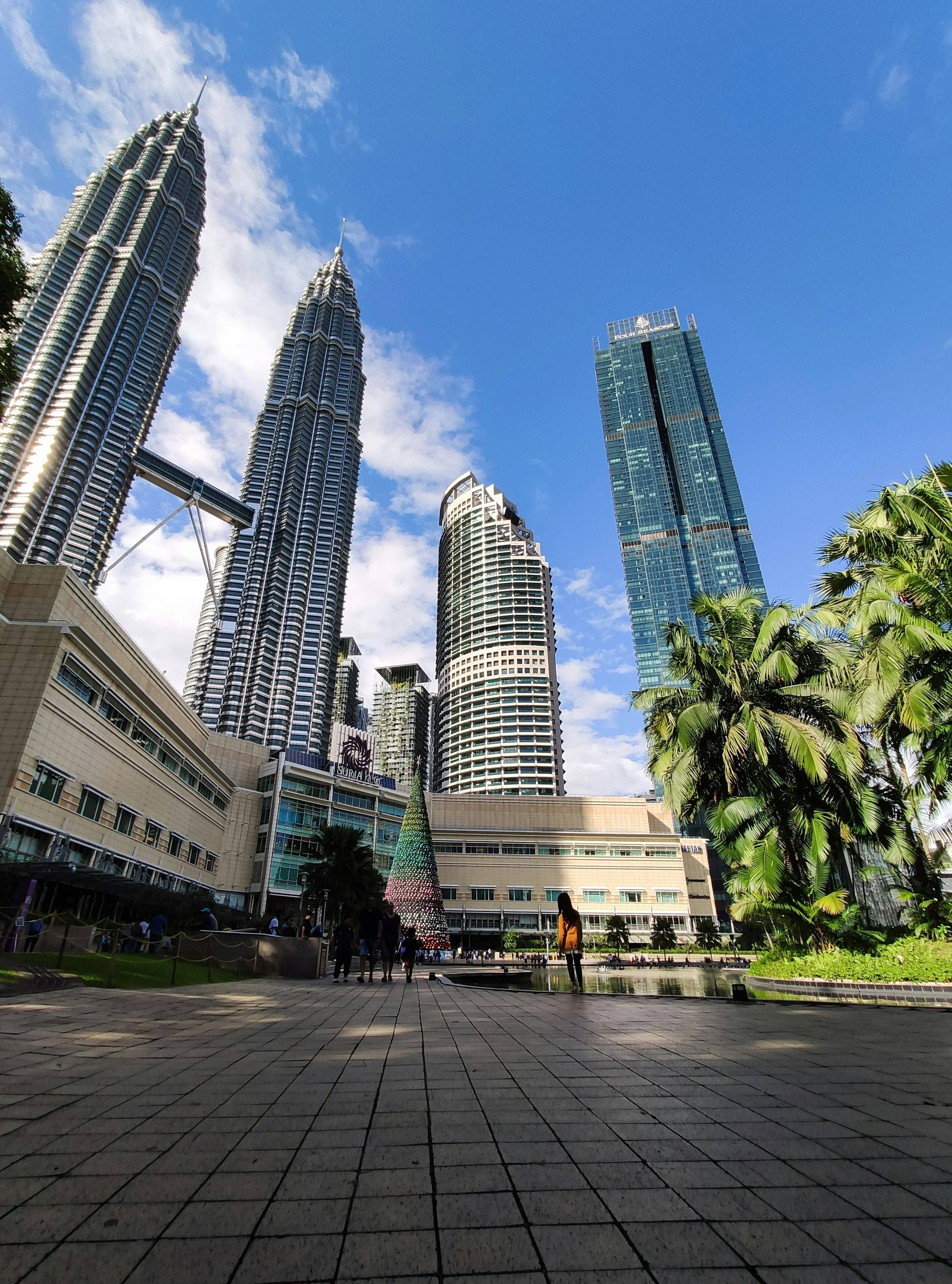 Kuala Lumpur skyline with the Petronas Twin Towers